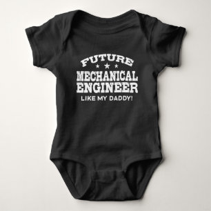 Zukünftiger Maschinenbauingenieur Baby Strampler
