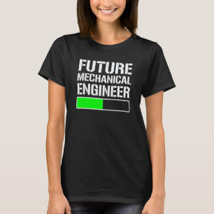Zukünftiger Maschinenbauingenieur Cooler Abschluss T-Shirt
