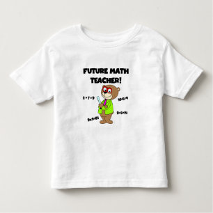Zukünftiger Mathe-Lehrer Kleinkind T-shirt