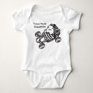 zukünftiger Meister des einteiligen Stramplers des Baby Strampler