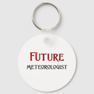 Zukünftiger Meteorologe Schlüsselanhänger