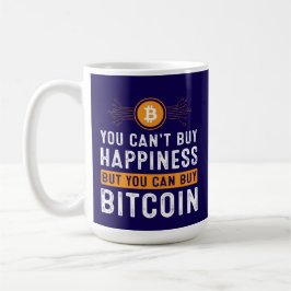 Zukünftiger Millionär Bitcoin Humor Kryptowährung  Kaffeetasse