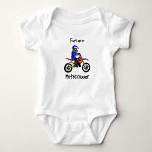 Zukünftiger Motocrosser Baby-Strampler (Junge) Baby Strampler