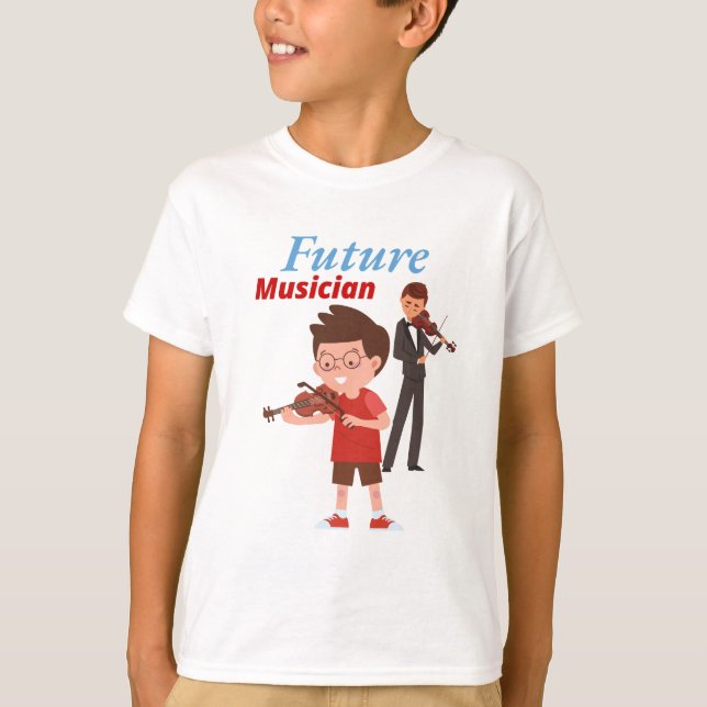 Zukünftiger Musiker T-Shirt (Vorderseite)