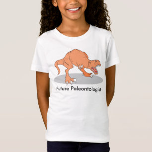 Zukünftiger Paläontologe mit T-Rex Dinosaur T-Shirt