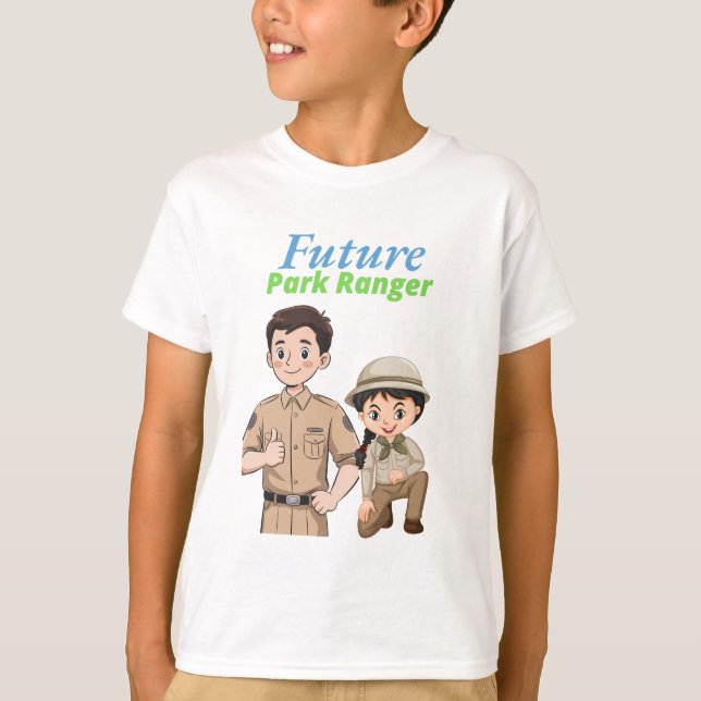 Zukünftiger Park Ranger T-Shirt (Vorderseite)