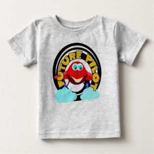 Zukünftiger Pilot Baby T-shirt