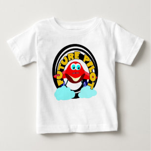 Zukünftiger Pilot Baby T-shirt