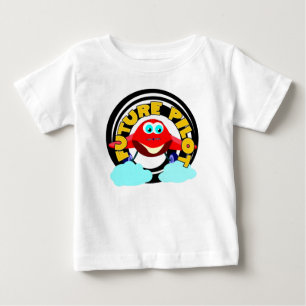 Zukünftiger Pilot Baby T-shirt
