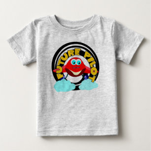 Zukünftiger Pilot Baby T-shirt