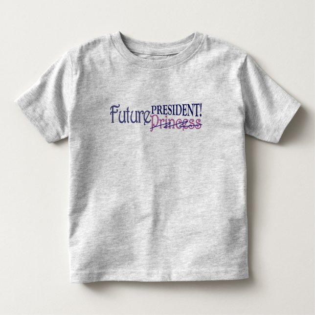 Zukünftiger Präsident Kleinkind T-shirt (Vorderseite)