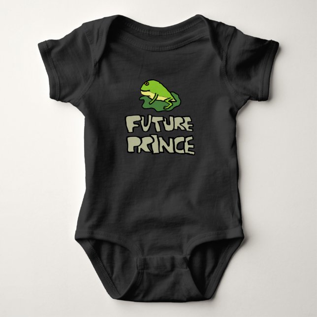 Zukünftiger Prinz Baby Strampler (Vorderseite)