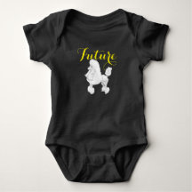 Zukünftiger Pudel-Baby-Bodysuit