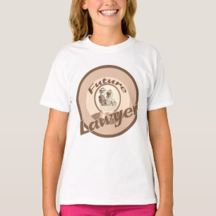 Zukünftiger Rechtsanwalt scherzt Berufs-T - Shirt