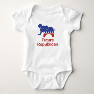 Zukünftiger Republikaner Baby Strampler