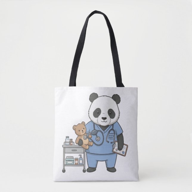 Zukünftiger RN Panda: Liebenswerter Medizinstudent (Vorderseite)