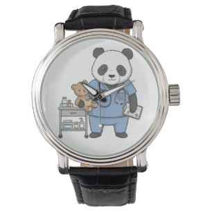 Zukünftiger RN Panda: Liebenswerter Medizinstudent Armbanduhr