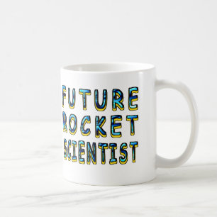 Zukünftiger Rocket-Wissenschaftler in 3D Kaffeetasse