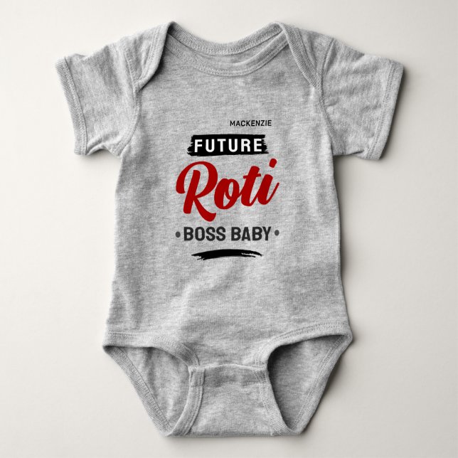 Zukünftiger Roti Boss Baby Strampler (Vorderseite)