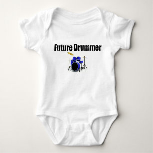 Zukünftiger Schlagzeuger Baby Strampler