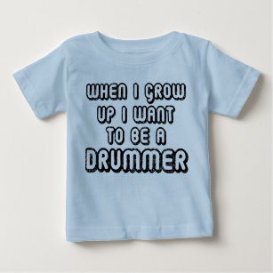 Zukünftiger Schlagzeuger-Musik-Baby-T - Shirt