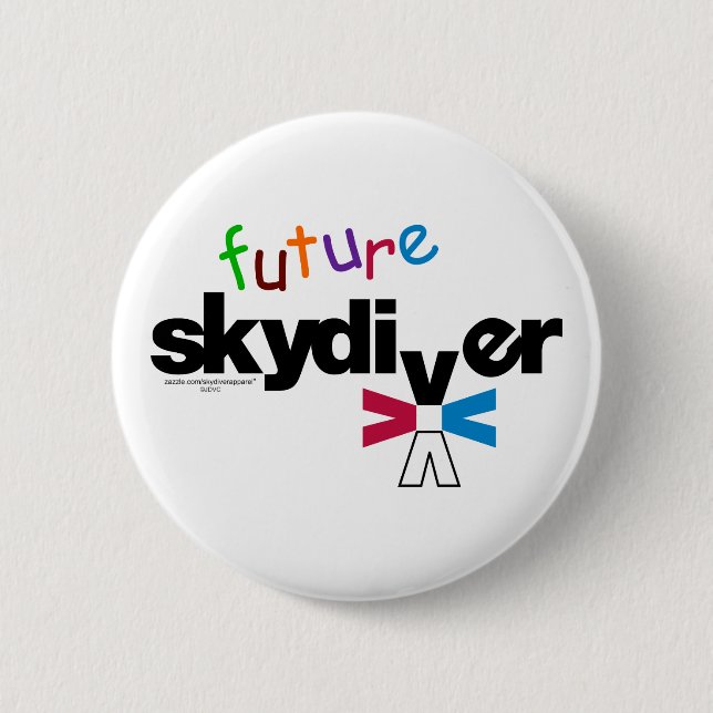 Zukünftiger Skydiver Button (Vorderseite)