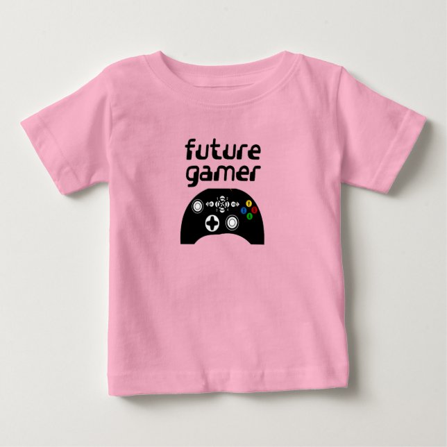 zukünftiger Spieler Baby T-shirt (Vorderseite)