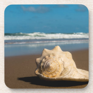 Zukünftiger Strand Getränkeuntersetzer