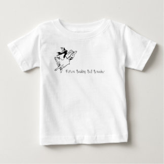 Zukünftiger sträubender Stier-Züchter Baby T-shirt