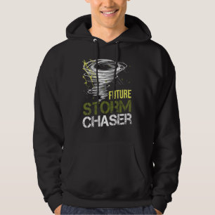 Zukünftiger Sturmjäger Wetter Tornado für Meteorol Hoodie