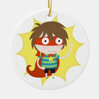 Zukünftiger Superheld Keramikornament