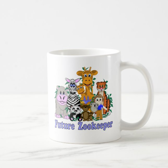 Zukünftiger Tierpfleger Tasse (Rechts)