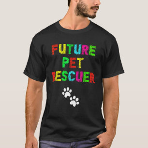 Zukünftiger Tierretter Tierarzt Hund Katze Tier T-Shirt