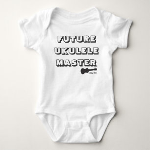 Zukünftiger Ukulele-Hauptbabyspielanzug Baby Strampler