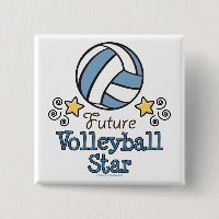 Zukünftiger Volleyball-Stern-Knopf