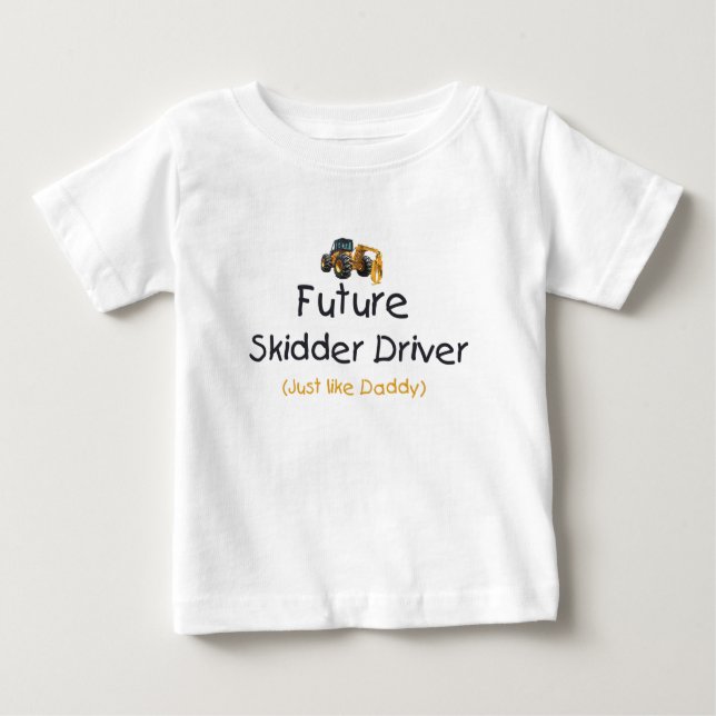 Zukünftiger Winde-Fahrer Baby T-shirt (Vorderseite)