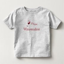 Zukünftiger Winzer Lustiger Weinliebhaber Baby