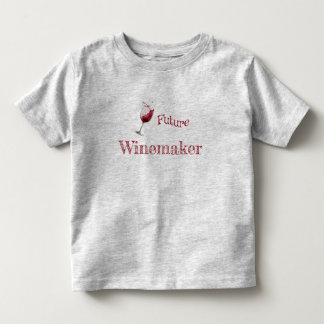 Zukünftiger Winzer Lustiger Weinliebhaber Baby Kleinkind T-shirt