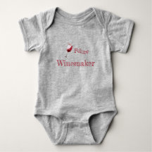 Zukünftiger Winzer Lustiger Weinliebhaber Baby