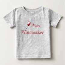Zukünftiger Winzer Lustiger Weinliebhaber Baby