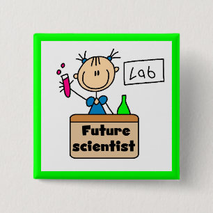 Zukünftiger Wissenschaftler Button