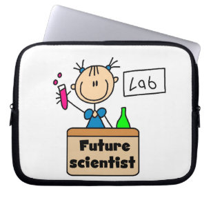 Zukünftiger Wissenschaftler Laptopschutzhülle