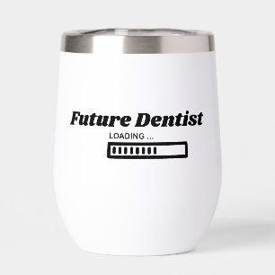 Zukünftiger Zahnarzt wird geladen Lustiger Dental-