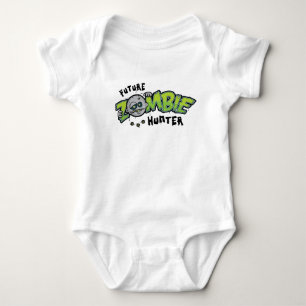 Zukünftiger Zombie-Jäger-Säuglings-Strampler Baby Strampler