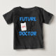 Zukünftiges Arzt-Baby Baby T-shirt (Vorderseite)
