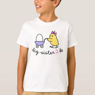 Zukünftiges große Schwester-Küken T-Shirt