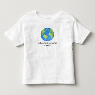 Zukünftiges Klimawissenschaftler-T-Shirt Kleinkind T-shirt