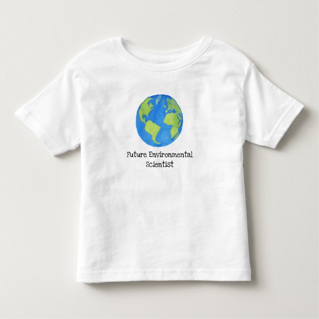 Zukünftiges Klimawissenschaftler-T-Shirt Kleinkind T-shirt (Vorderseite)
