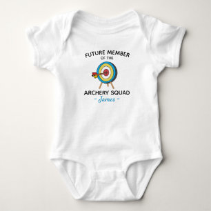 Zukünftiges Mitglied des Bogenschützenteams - Boge Baby Strampler