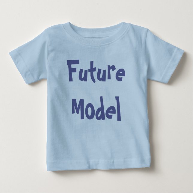 Zukünftiges Modell Baby T-shirt (Vorderseite)